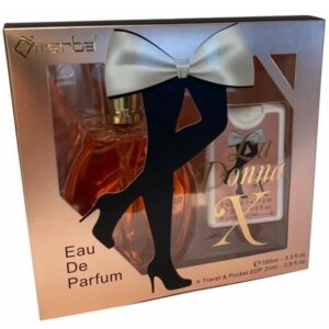 LA DONNA X 100ML+ VAPO DE POCHE 20ML 9€