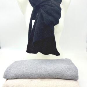 ECHARPE LUREX REF:8   BLEU MARINE-BEIGE-NOIR-GRIS   15€ PICE – 25€ LES 2